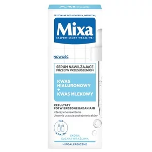 Mixa Lab serum nawilżające przeciw przesuszeniom Kwas Hialuronowy + Kwas Mlekowy 30ml