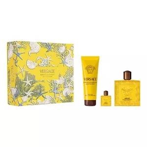Versace Eros Energy zestaw woda perfumowana spray 100ml + żel pod prysznic 150ml + woda perfumowana 5ml (M)