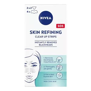 Nivea Skin Refining Clear-Up Strips plastry oczyszczające przeciw zaskórnikom 6szt.