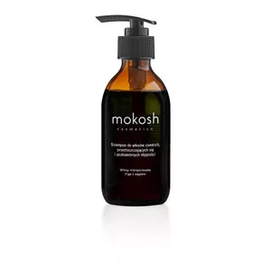 Mokosh, Szampon do włosów cienkich i pozbawionych objętości - Figa z węglem, 200ml