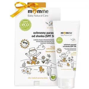 MomMe Dla Maluszka ochronny parasol od słonka SPF50 dla dzieci, 50ml