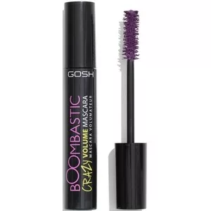 Gosh Boombastic Crazy, tusz do rzęs wydłużająco-pogrubiający, Crazy Dusty Violet, 12ml