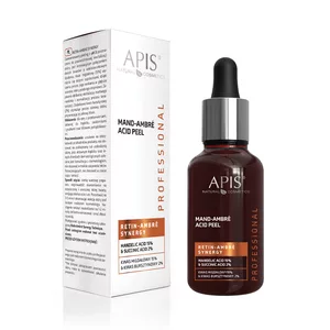 Apis Retin-Ambre Synergy, peeling kwasowy - kwas migdałowy 15% & kwas bursztynowy 2%, 30ml