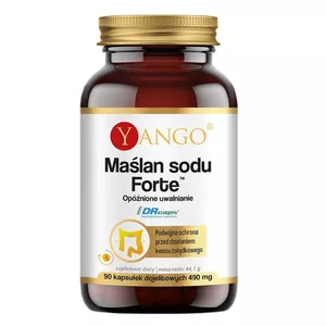 Yango Maślan sodu Forte suplement diety 90 kapsułek