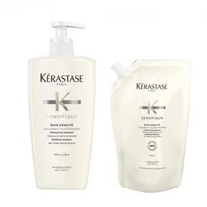 Kerastase Densifique, zestaw zagęszczający włosy, kąpiel + refill, 500ml + 500ml