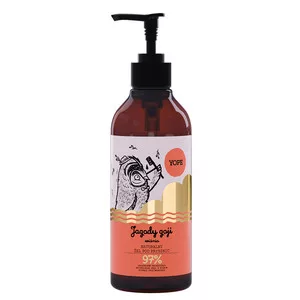 Yope, żel pod prysznic, Jagody Goji i Wiśnia, 400ml