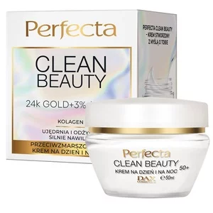 Perfecta Clean Beauty przeciwzmarszczkowy krem na dzień i na noc 50+ 50ml