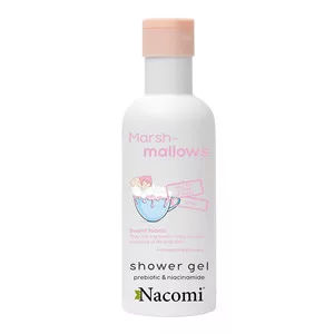 Nacomi, żel pod prysznic, marshmallow, 300ml