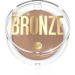 Bell #My Glow Bronze Puder brązująco - rozświetlający, 10g