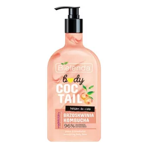 Bielenda Body Coctail Wygładzający Balsam Do Ciała Brzoskwinia + Kombucha, 400ml