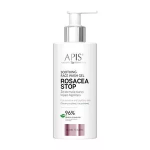 Apis Rosacea-Stop, kojąco-łagodzący żel do mycia twarzy, 300ml