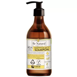 CeCe Be Natural, odświeżający szampon z cytryną, zieloną herbatą i owsem, 270ml