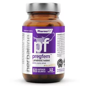 Pharmovit Pregfem płodność kobiet suplement diety 60 kapsułek