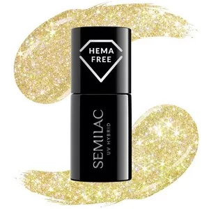 Semilac Seaqueen, lakier hybrydowy z efektem sunflash, 244, 7ml