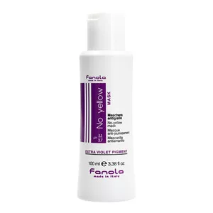 Fanola No Yellow, maska ochładzająca odcień blond, 100ml