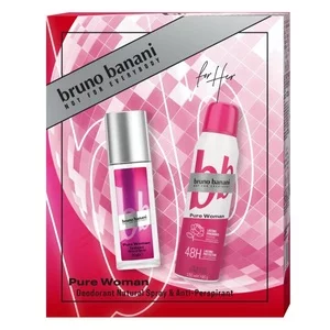 Bruno Banani Pure Woman zestaw dezodorant w naturalnym sprayu 75ml + antyperspirant w sprayu 150ml (W)