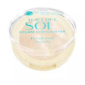 Bell HYPOAllergenic Aura Del Sol, hypoalergiczny kremowy rozświetlacz do twarzy, 01, 3,5g