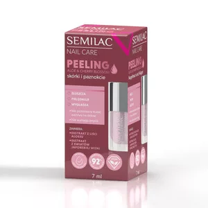 Semilac Aloe&Cherry Blossom, peeling do skórek i paznokci, 7ml