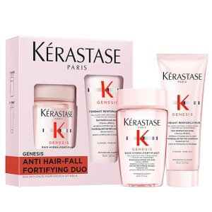 Kerastase Genesis Duo, zestaw zapobiegający utracie gęstości włosów, szampon 80ml + odżywka 75ml, travel size