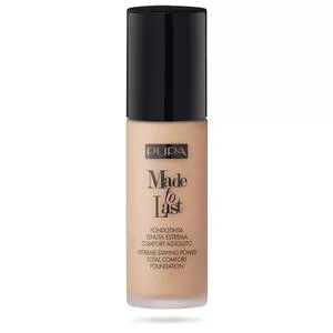 Pupa Made To Last, długotrwały podkład matujący, 30ml, 040 Medium Beige