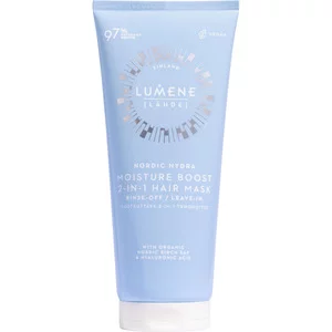 Lumene Nordic Hydra [LÄHDE], nawilżająca maska do włosów 2w1, 200ml