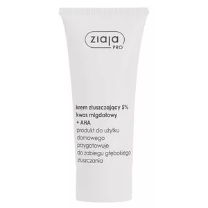 Ziaja Pro, krem złuszczający z 5% kwasem migdałowym i AHA, 50ml