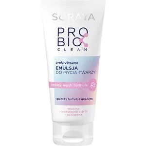 Soraya Probio Clean, Probiotyczna emulsja do mycia twarzy do cery suchej i wrażliwej, 150ml