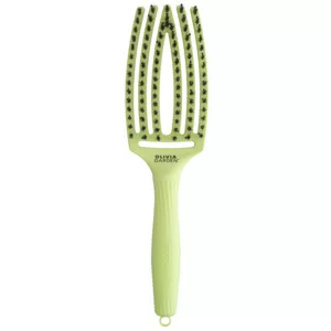 Olivia Garden Fingerbrush Dolce Vita, szczotka do rozczesywania włosów, green pistachio