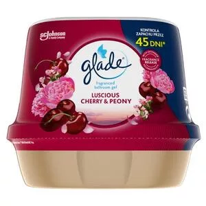 Glade zapachowy żel do łazienki - Luscious Cherry & Peony, wiśnia i piwonia, 180g