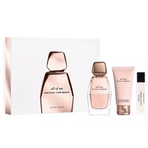 Narciso Rodriguez All Of Me zestaw upominkowy dla kobiet: perfumy 90ml + travel spray 10ml + balsam do ciała 50ml