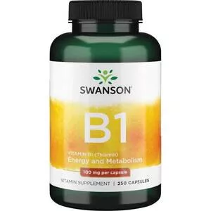 Swanson Witamina B-1 100mg 250 kaps