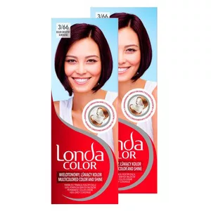 Londa Color, Farba do włosów kolor oberżyny 3/66, dwupak