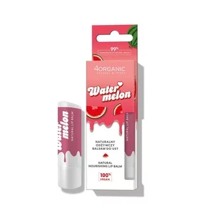 4organic Naturalny odżywczy balsam do ust Watermelon 5g