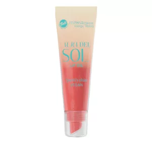Bell HYPOAllergenic Aura Del Sol, hypoalergiczny olejek do ust z drobinkami, 02, 10g