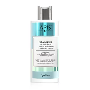 Apis Optima, Szampon z minerałami z Morza Martwego i trawą cytrynową, 300ml