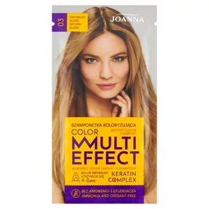 Joanna Multi Effect color Szamponetka koloryzująca naturalny blond 03 35 g