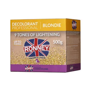 Ronney Profesjonalny bezpyłowy rozjaśniacz do włosów BLONDIE (rozjaśnienie do 9 tonów), 500g