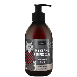 LaQ Ryszard z Bieszczad, szampon nawilżający 1w1, 300ml