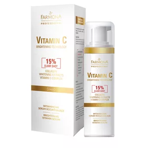 Farmona Professional Vitamin C, witaminowe serum rozjaśniające do twarzy, 50ml