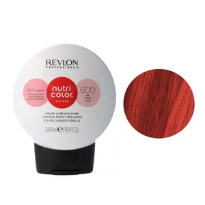 Revlon Nutri Color Filters, maska koloryzująca bez amoniaku, ognisty czerwony, 240ml