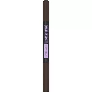 Maybelline New York Express Brow, dwustronna kredka do brwi Black Brown, 0.71g