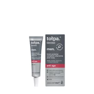 Tołpa Dermo Men Anti Age, krem przeciw oznakom starzenia pod oczy, 10ml