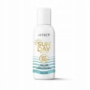 Affect SunDay SPF 50+, mgiełka ochronna do twarzy, 75ml