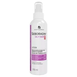 Seboradin Oily Hair, lotion do przetłuszczających się i wypadających włosów, 200ml