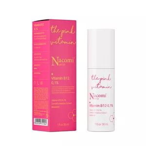 Nacomi Next level, serum do twarzy z witaminą B12 0,1%, 30ml