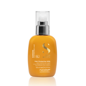 Alfaparf Milano Semi di Lino Sunshine Hair Protective, nawilżające mleczko do włosów z filtrem UV, 125ml