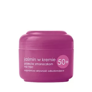Ziaja Jaśmin, krem przeciwzmarszczkowy na noc 50+, 50ml