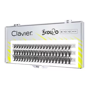 Clavier BeDU2O Double Volume kępki rzęs Mix 8-10-12mm