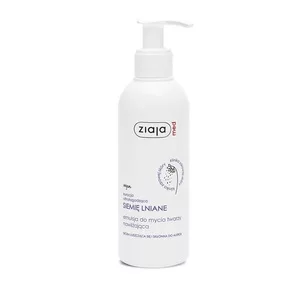 Ziaja Med Kuracja siemieniem lnianym, emulsja do mycia twarzy, 190ml