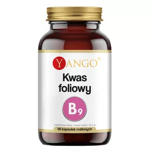 Yango Kwas foliowy (witamina B9) suplement diety 90 kapsułek